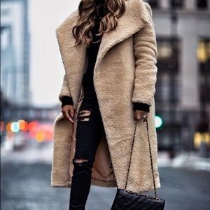 Long Teddy Coat